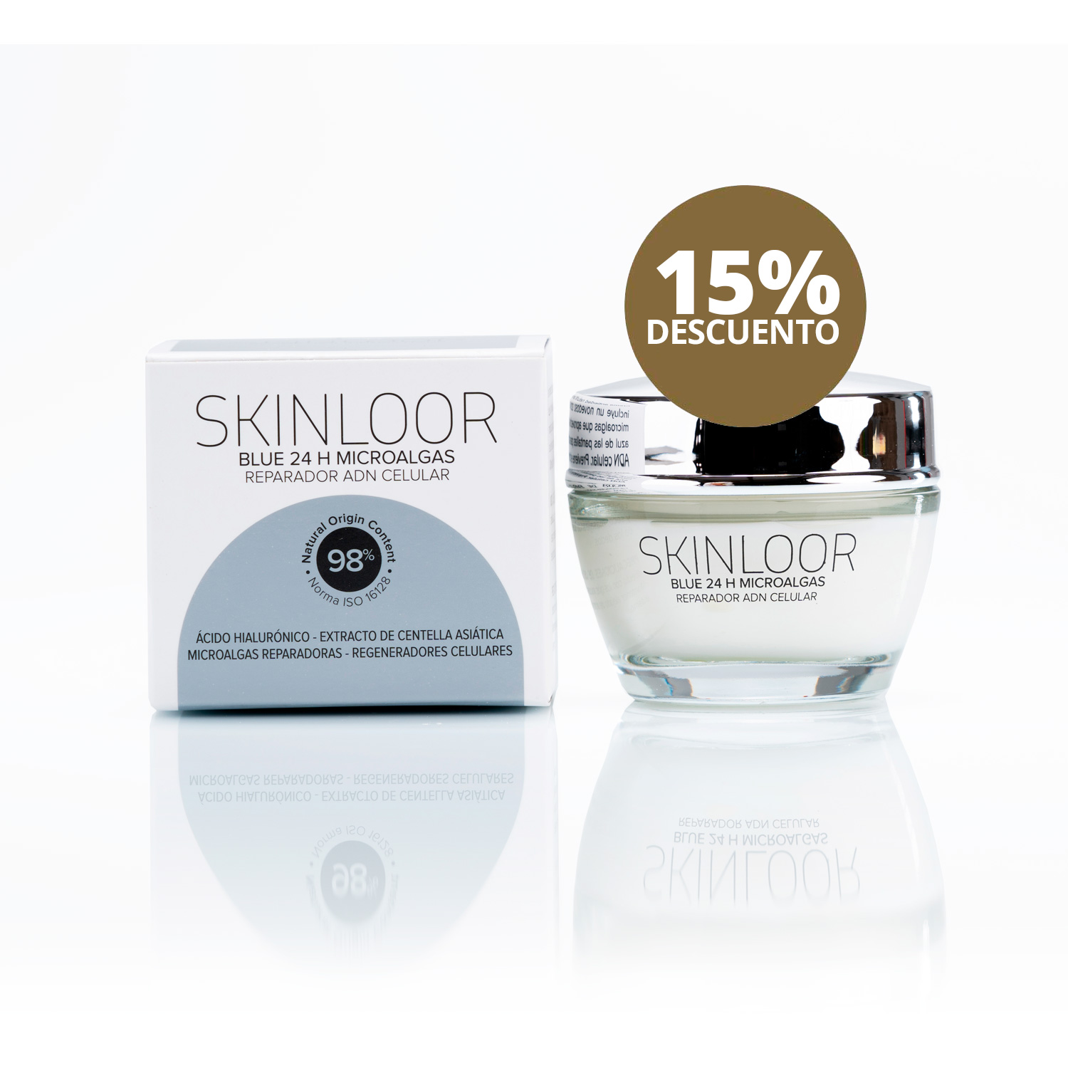 Crema Blue 24h Microalgas